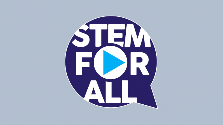 STEM for all video showcase logo
