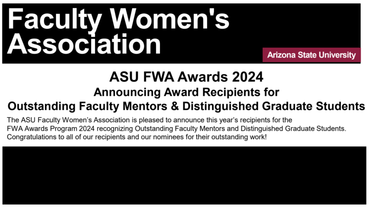 ASU FWA award